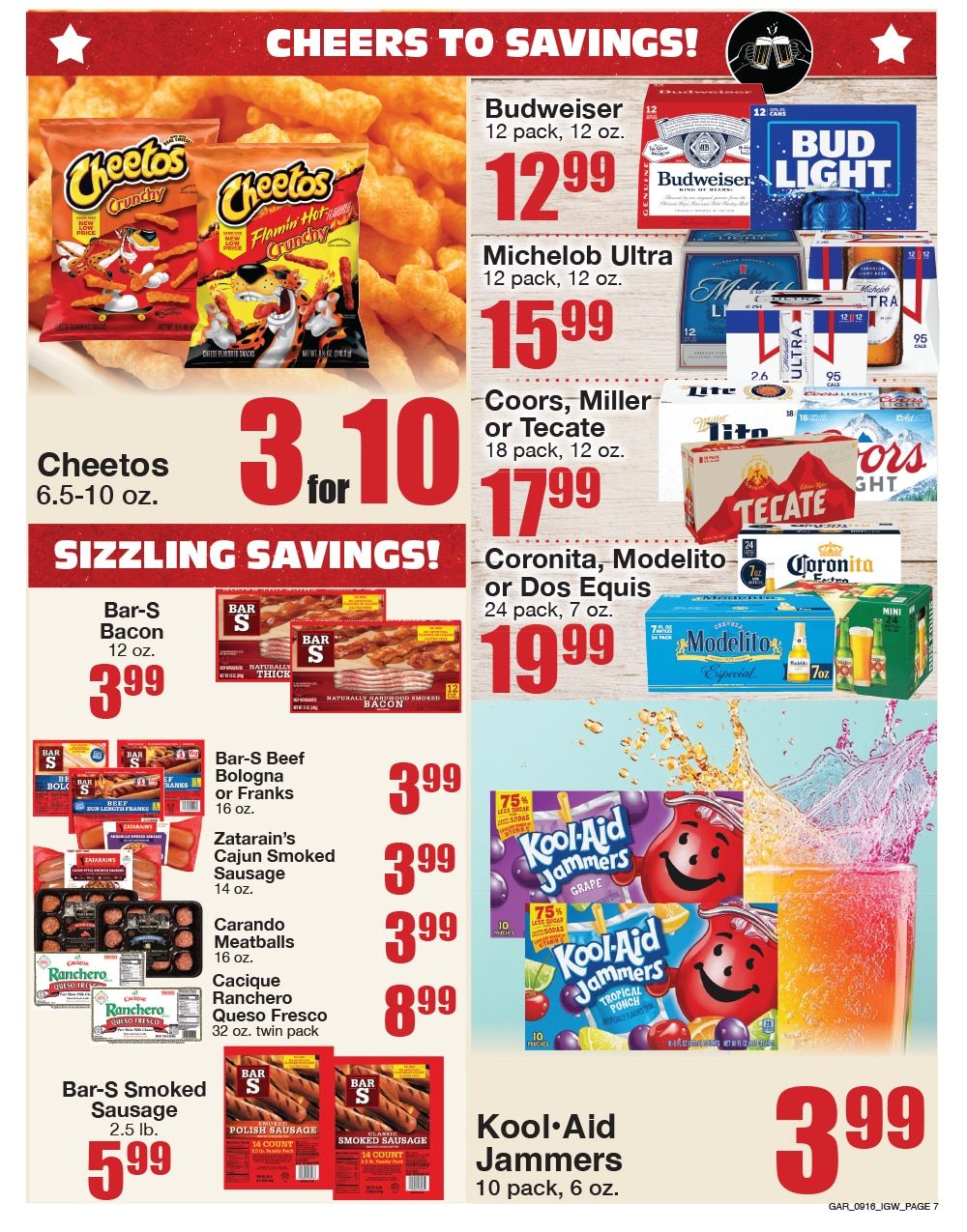 Garrett's IGA Weekly Ad September 16 - 22, 2026