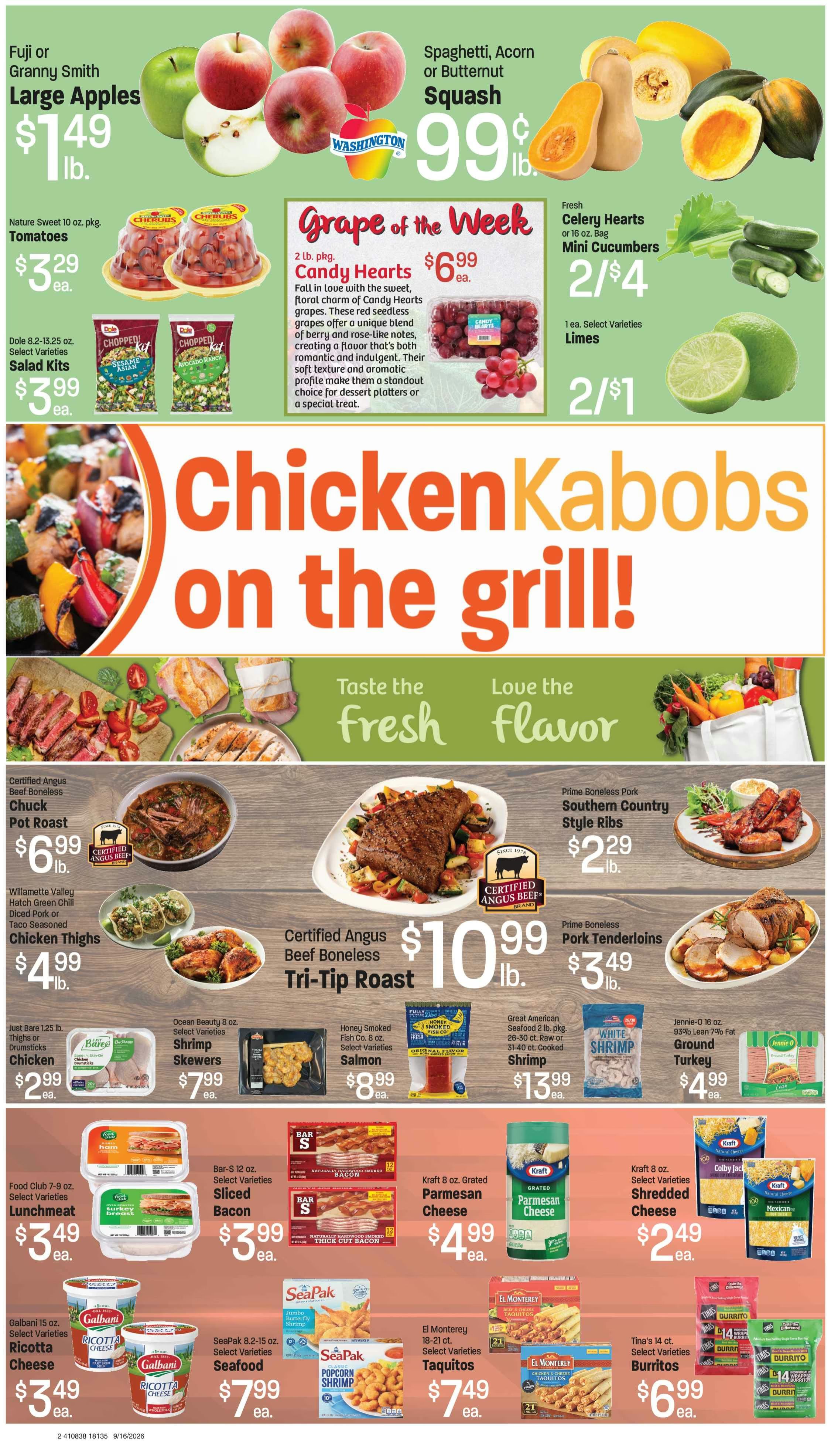 M&W Markets (Cascade, ID) Weekly Ad September 16 - 22, 2026