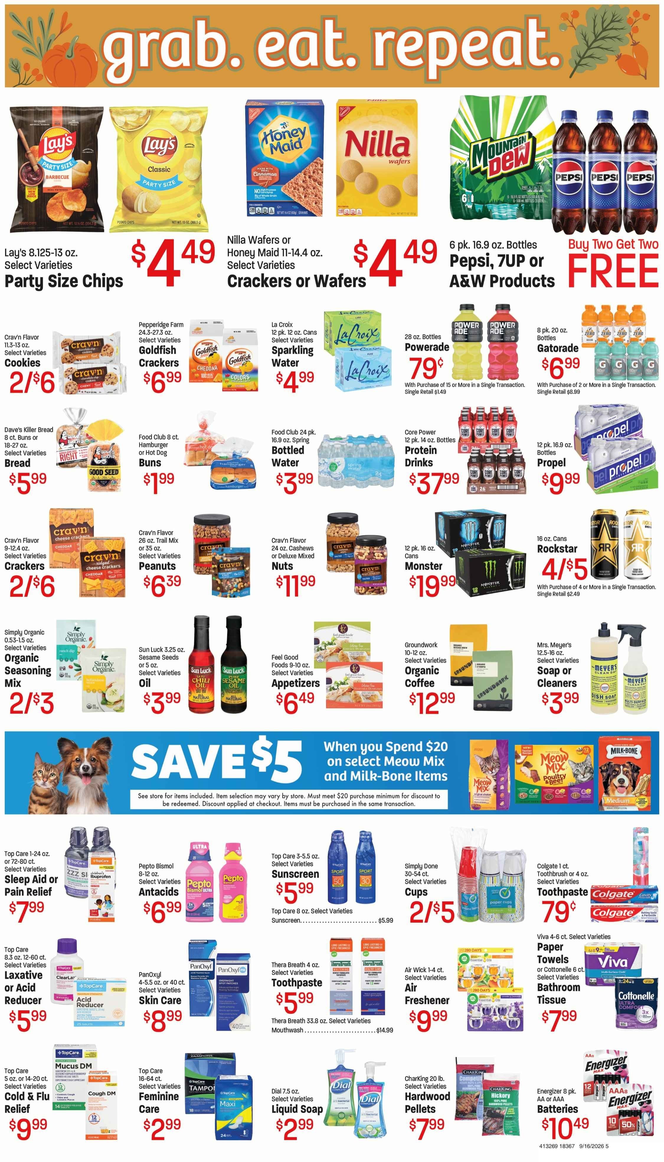 M&W Markets (Gooding, ID) Weekly Ad September 16 - 23, 2026