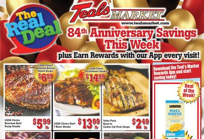 Teal's Market (Isle, Milaca and Paynesville, MN) Weekly Ad September 16 - 22, 2026