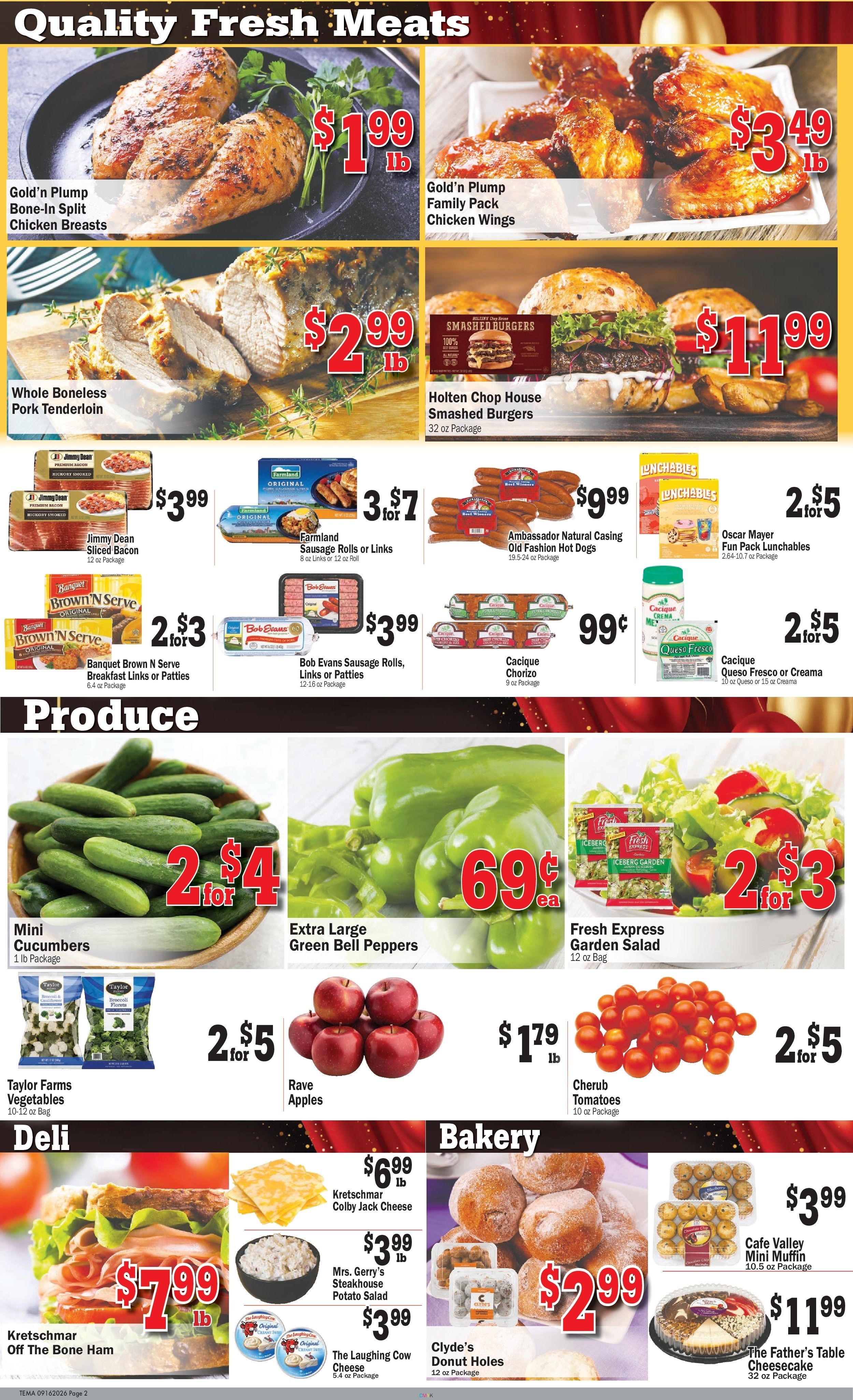 Teal's Market (Isle, Milaca and Paynesville, MN) Weekly Ad September 16 - 22, 2026