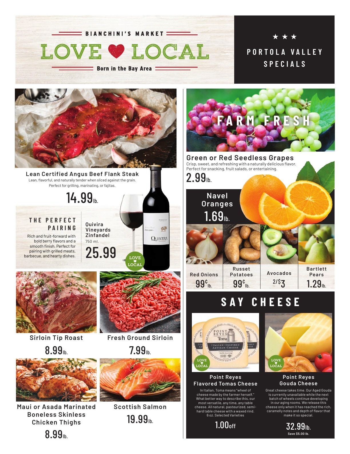 Bianchini's Market Weekly Ad September 16 - 22, 2026