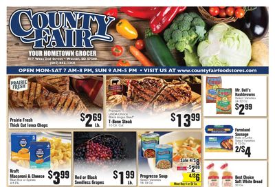 County Fair Food Stores (Winner, SD) Weekly Ad September 16 - 22, 2026