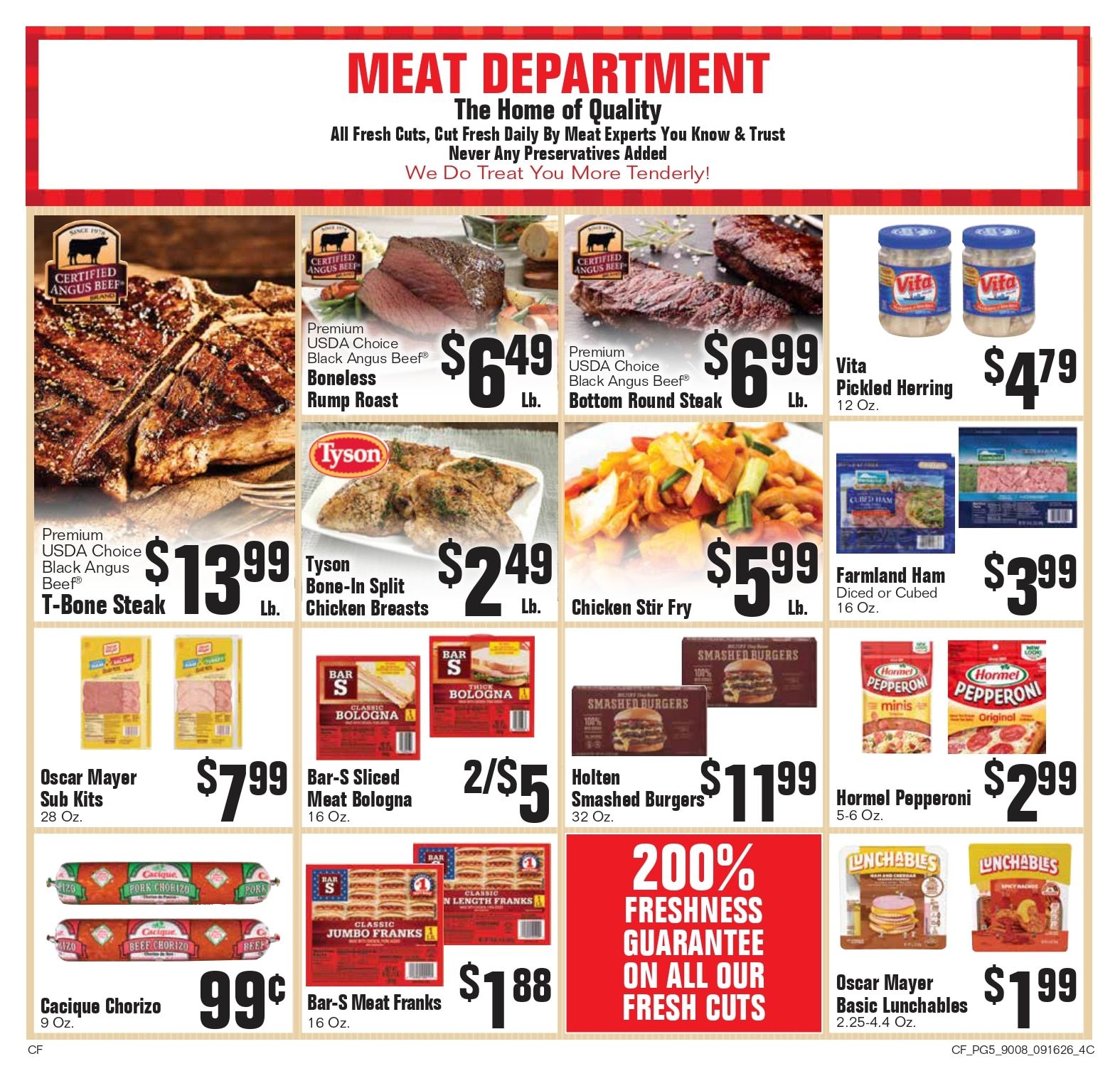County Fair Food Stores (Winner, SD) Weekly Ad September 16 - 22, 2026