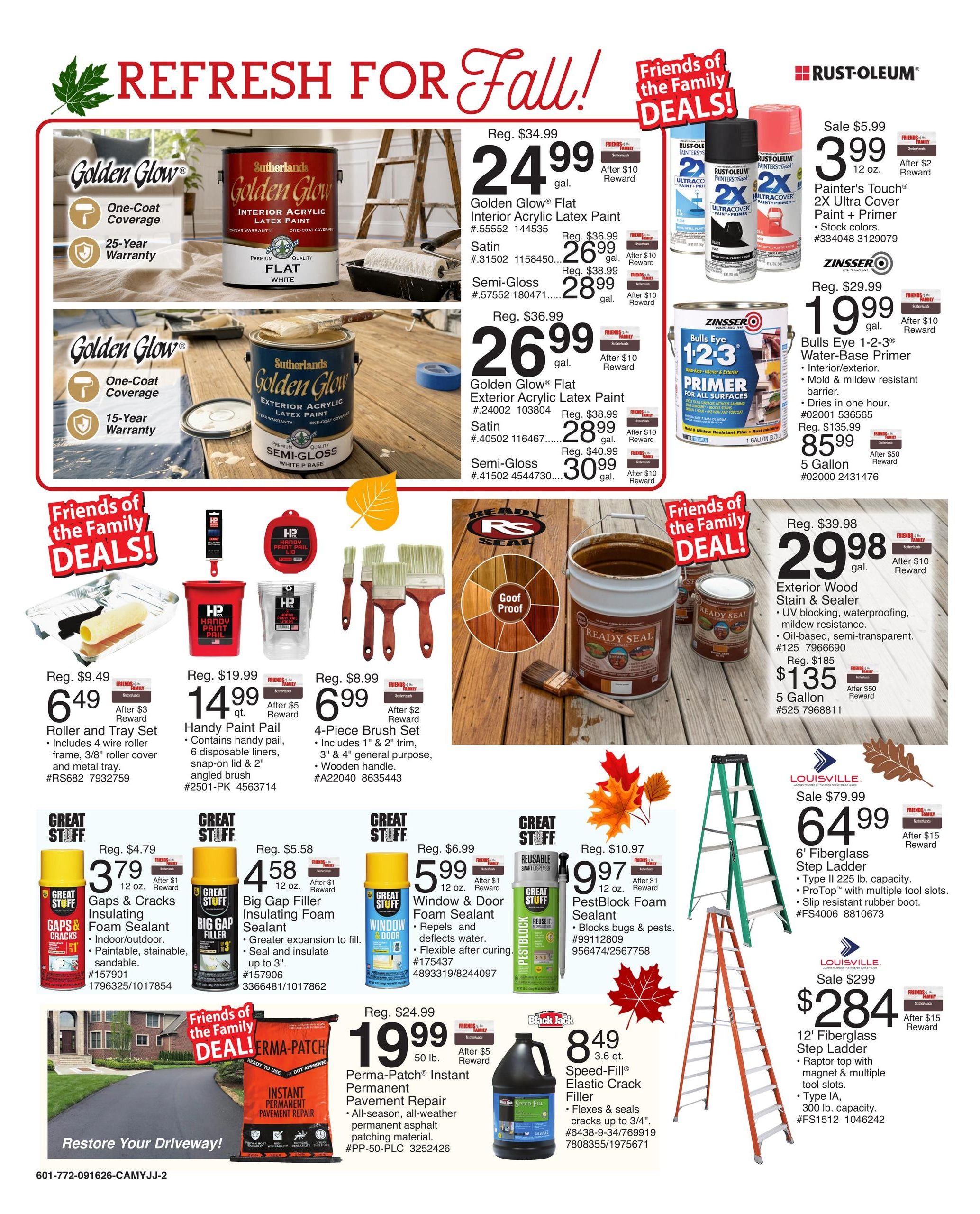 Sutherlands (Maysville Area, MO) Weekly Ad September 16 - 27, 2026