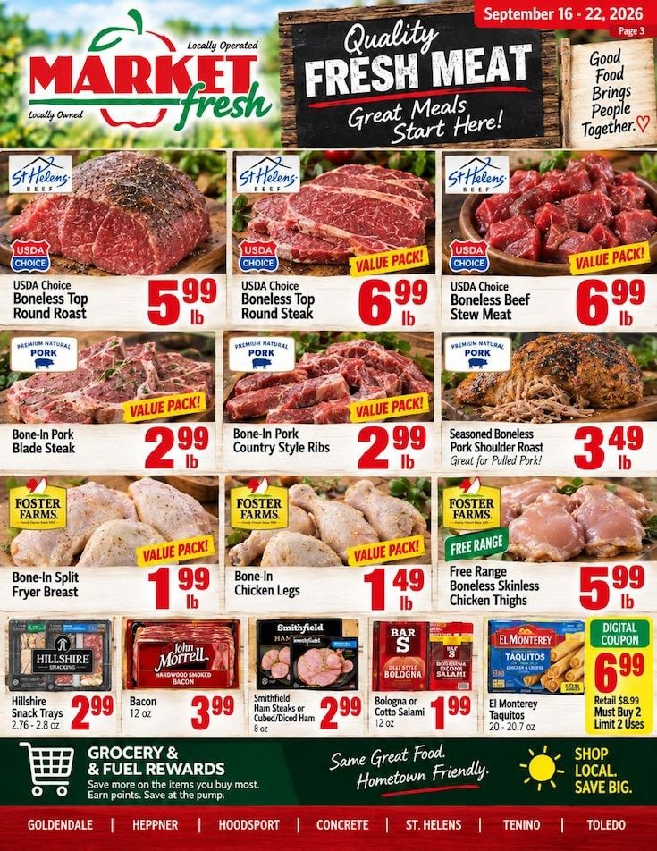 Concrete Market Fresh Weekly Ad September 16 - 22, 2026