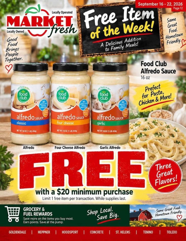 Goldendale Market Fresh Weekly Ad September 16 - 22, 2026
