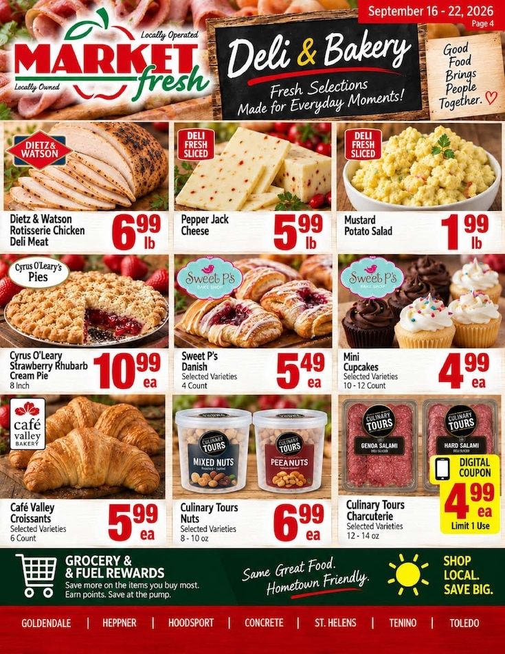 Goldendale Market Fresh Weekly Ad September 16 - 22, 2026