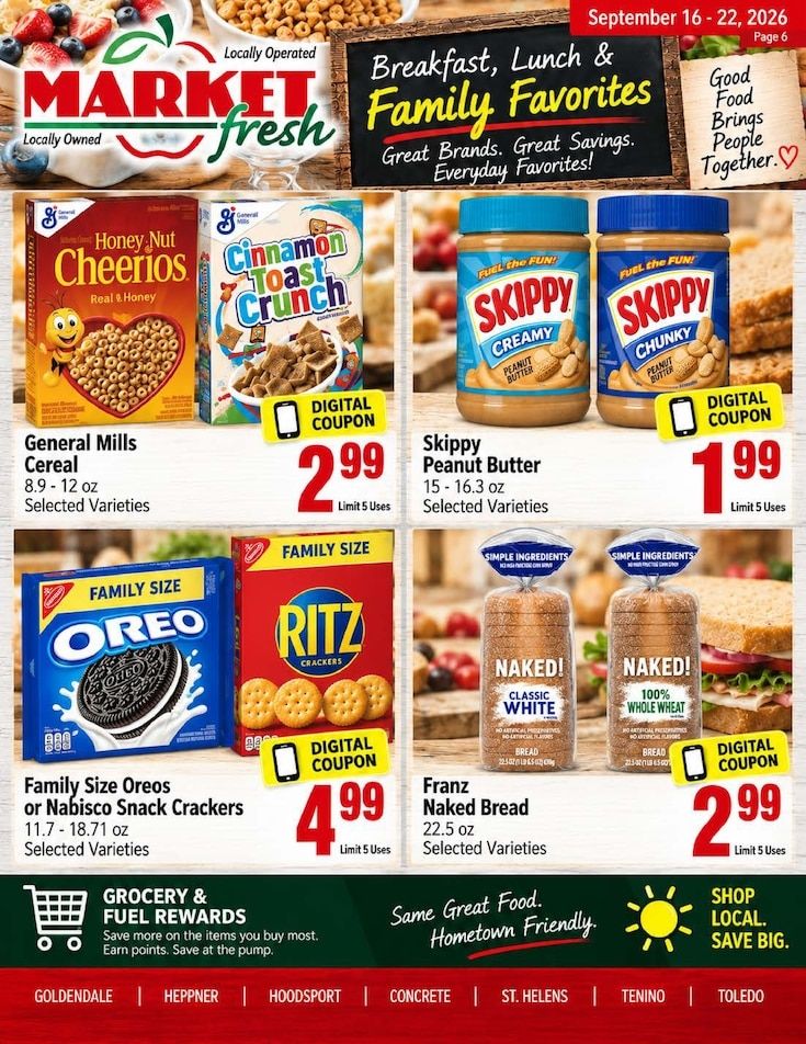 Goldendale Market Fresh Weekly Ad September 16 - 22, 2026