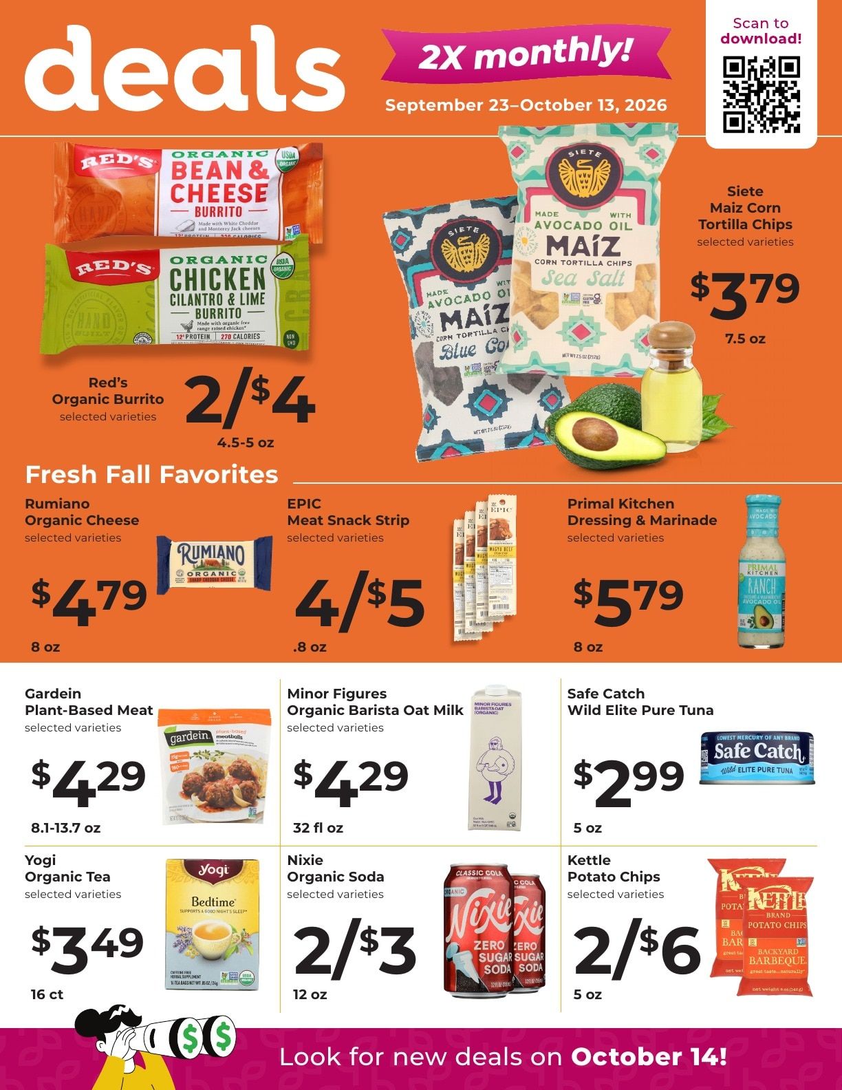 Good Harvest Market INFRA Deals Weekly Ad September 23 - October 13, 2026