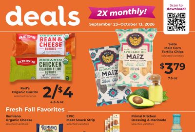 Good Harvest Market INFRA Deals Weekly Ad September 23 - October 13, 2026
