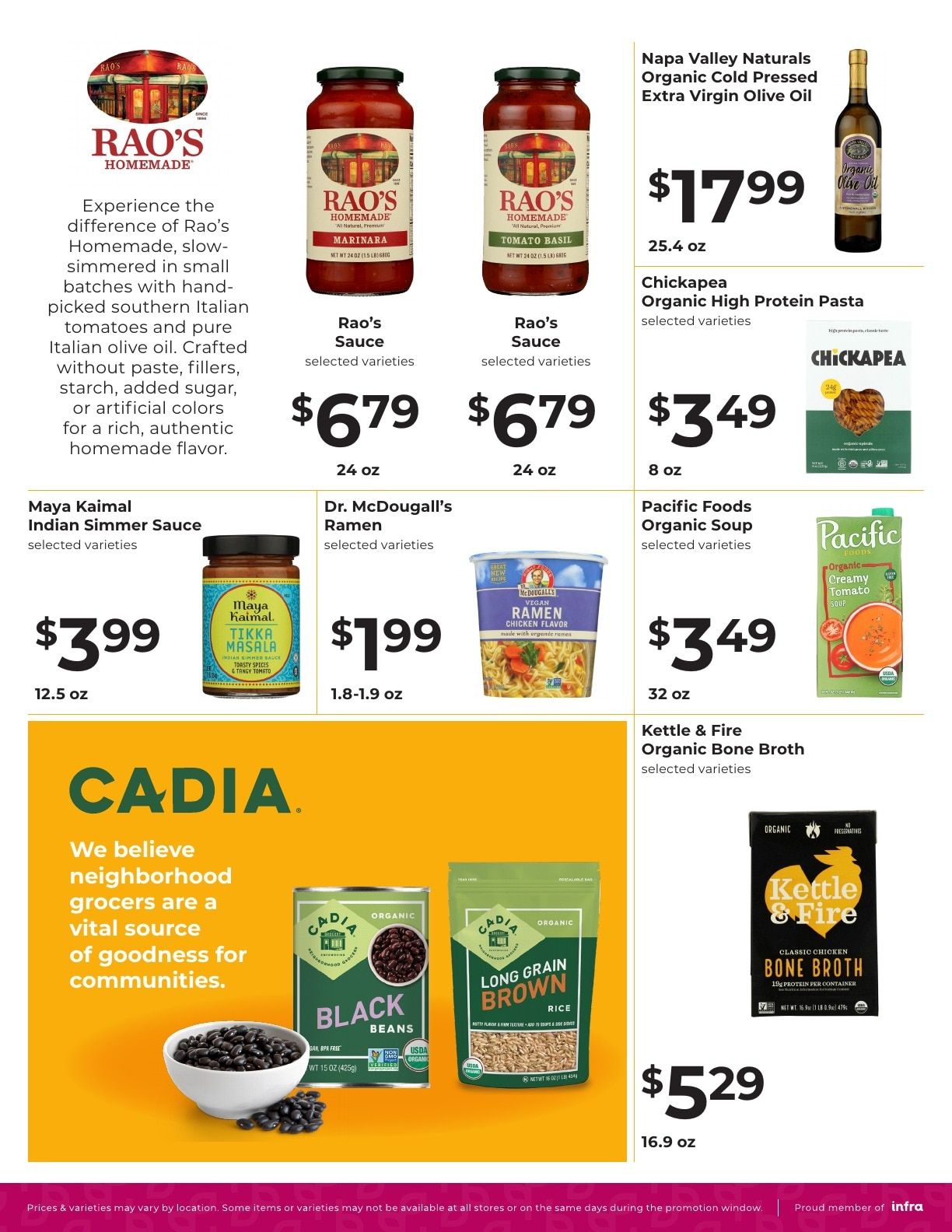Good Harvest Market INFRA Deals Weekly Ad September 23 - October 13, 2026
