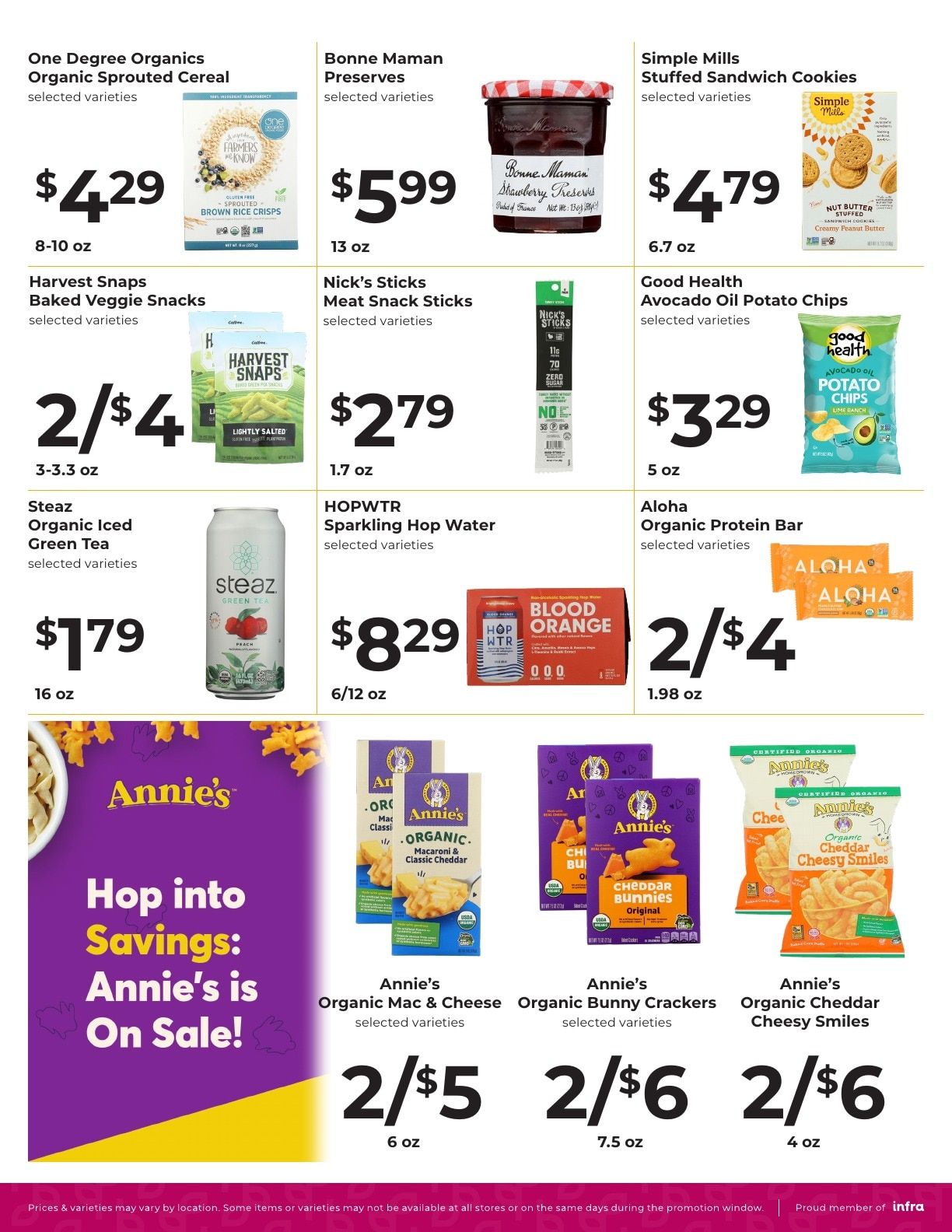 Good Harvest Market INFRA Deals Weekly Ad September 23 - October 13, 2026