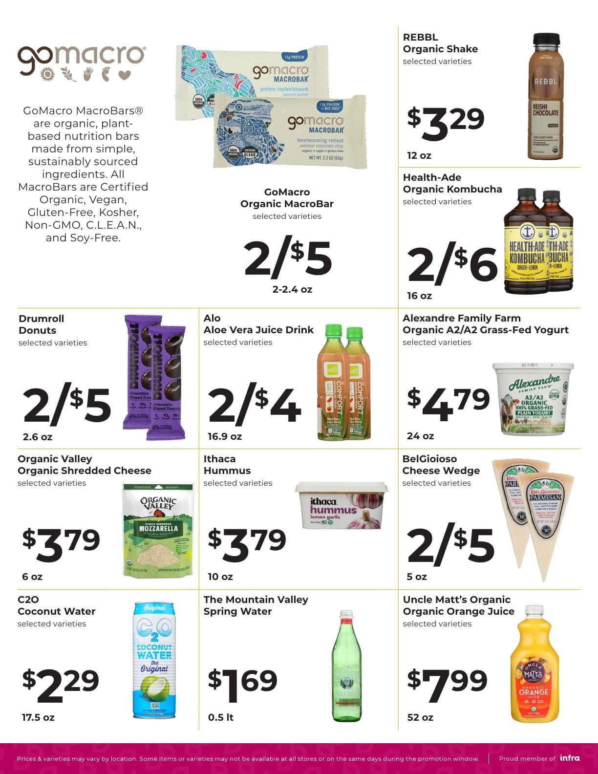 Good Harvest Market INFRA Deals Weekly Ad September 23 - October 13, 2026