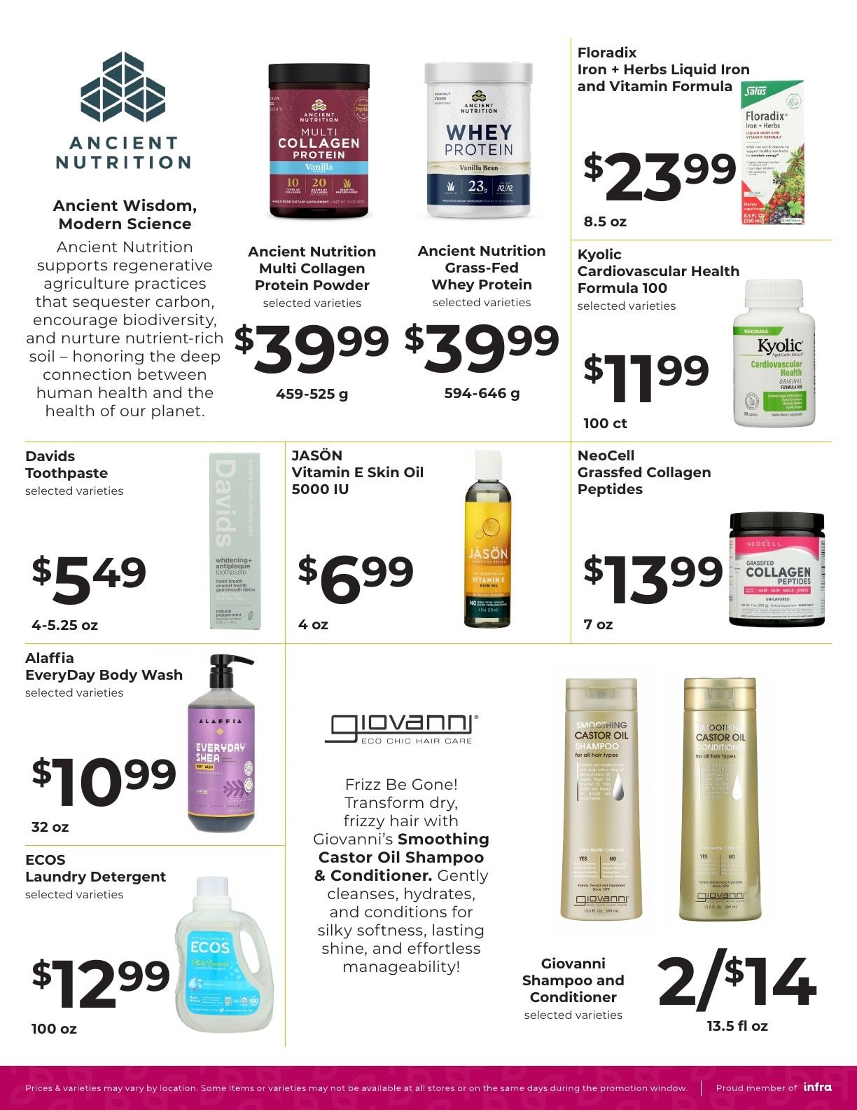 Good Harvest Market INFRA Deals Weekly Ad September 23 - October 13, 2026