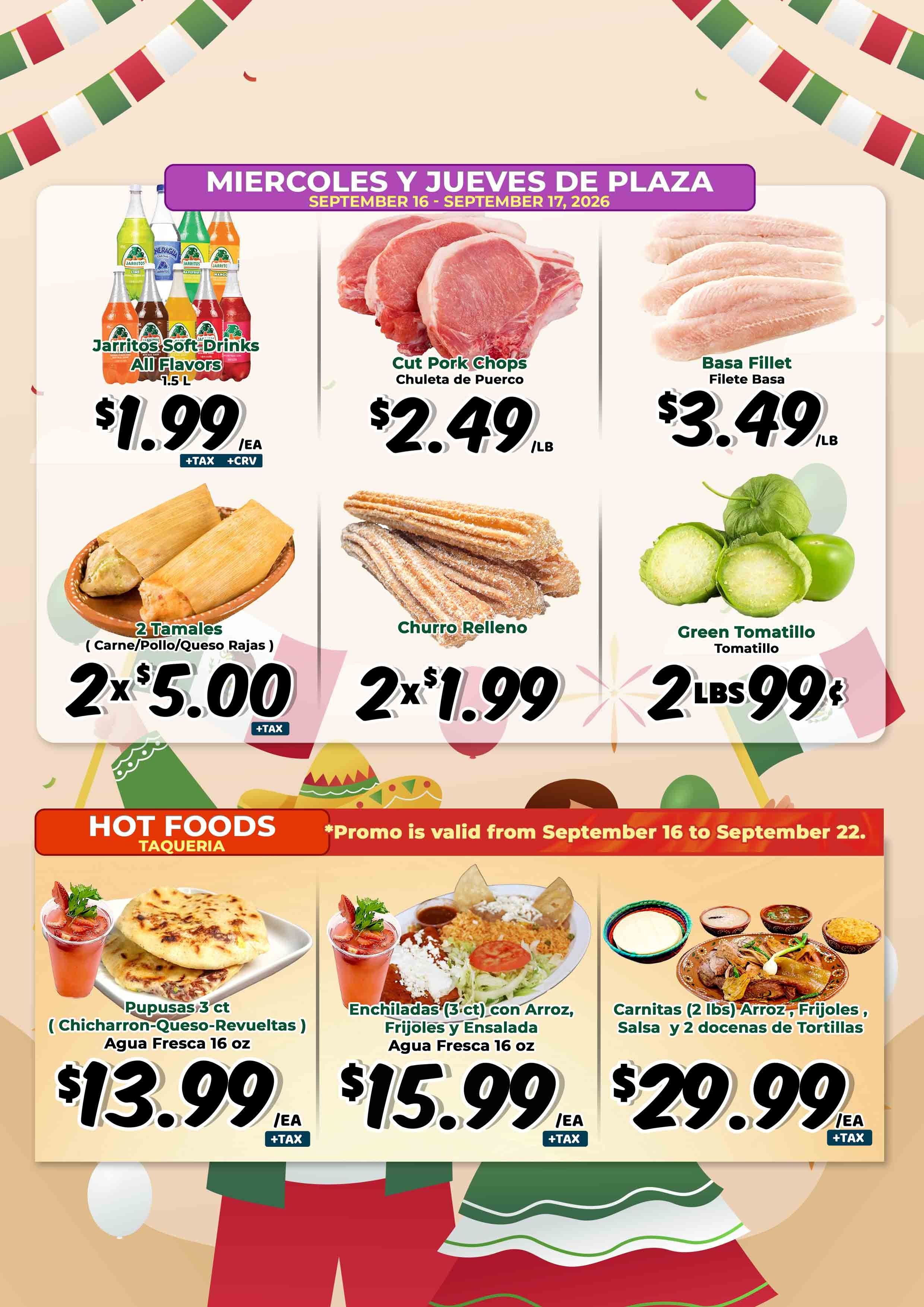 La Superior Mercados Weekly Ad September 16 - 22, 2026