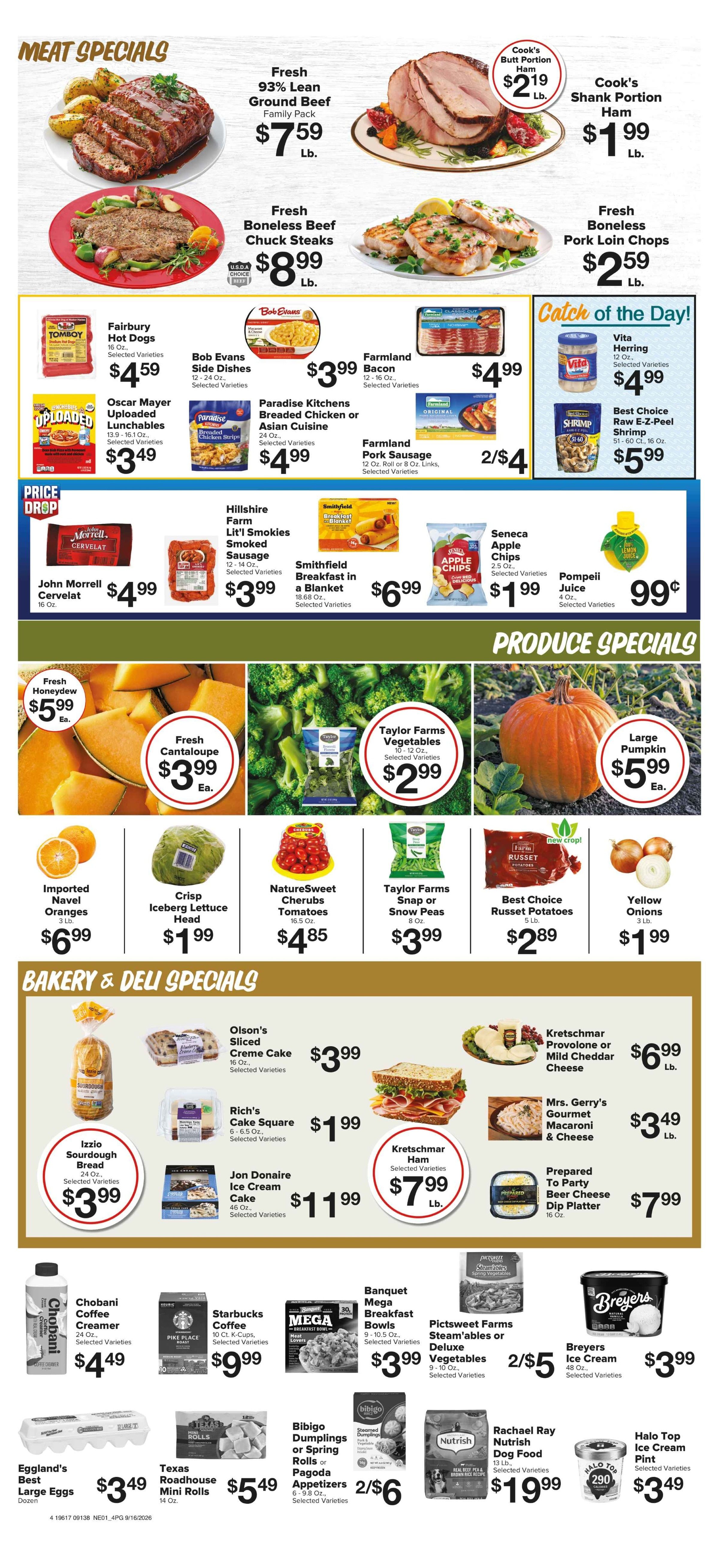 Pac N Save Weekly Ad September 16 - 22, 2026