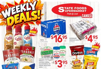 State Foods Supermarket (Sanger, CA) Weekly Ad September 16 - 22, 2026