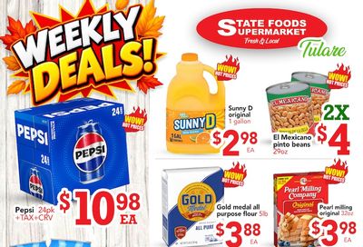 State Foods Supermarket (Tulare, CA) Weekly Ad September 16 - 22, 2026