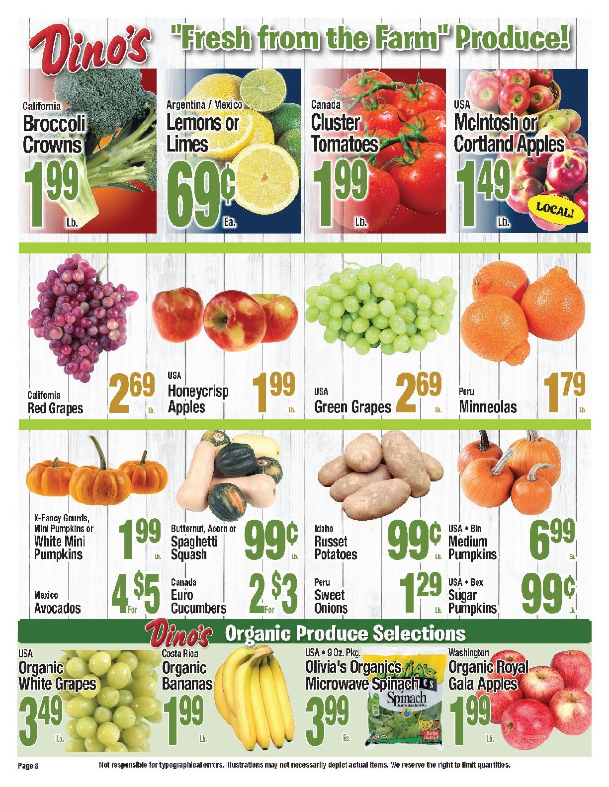 Dino's Park-n-Shop Weekly Ad September 17 - 30, 2026