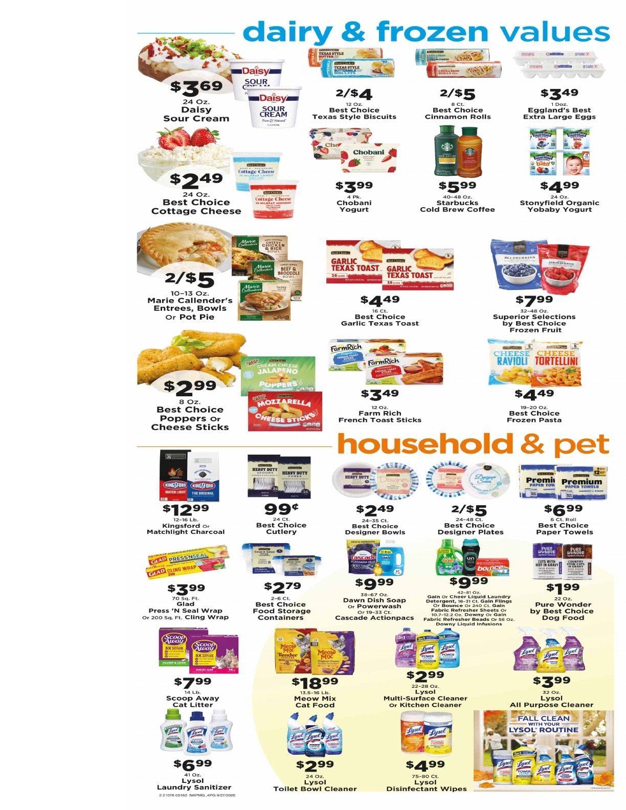 Tybee Market Weekly Ad September 27 - October 3, 2026