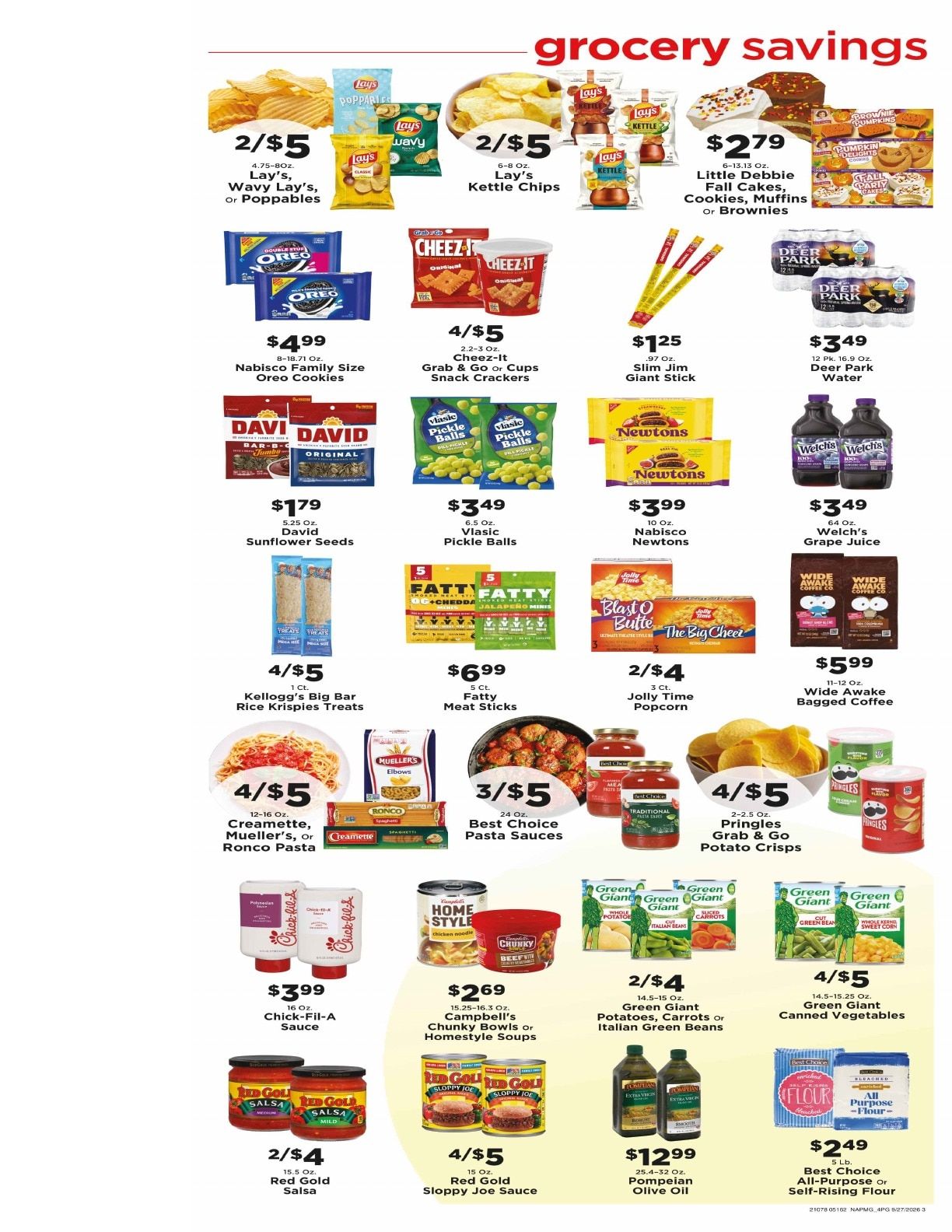 Tybee Market Weekly Ad September 27 - October 3, 2026