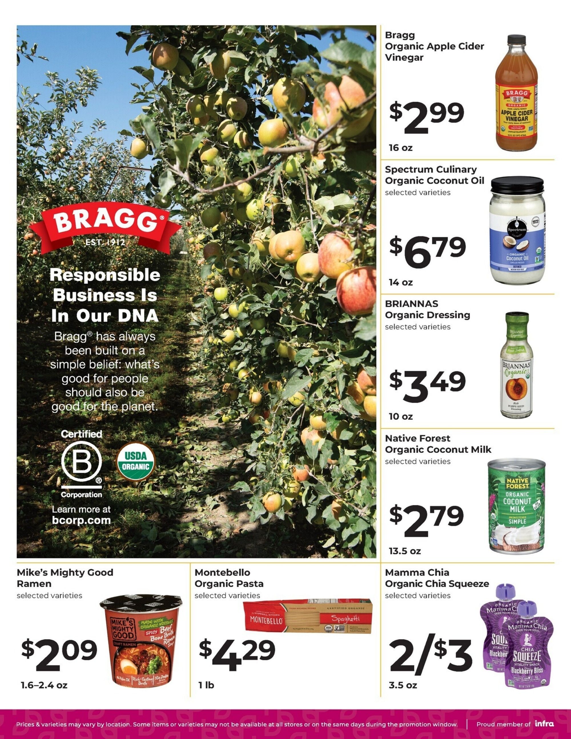 Harvest Market Fort Bragg Monthly Specials Weekly Ad September 8 - 22, 2026