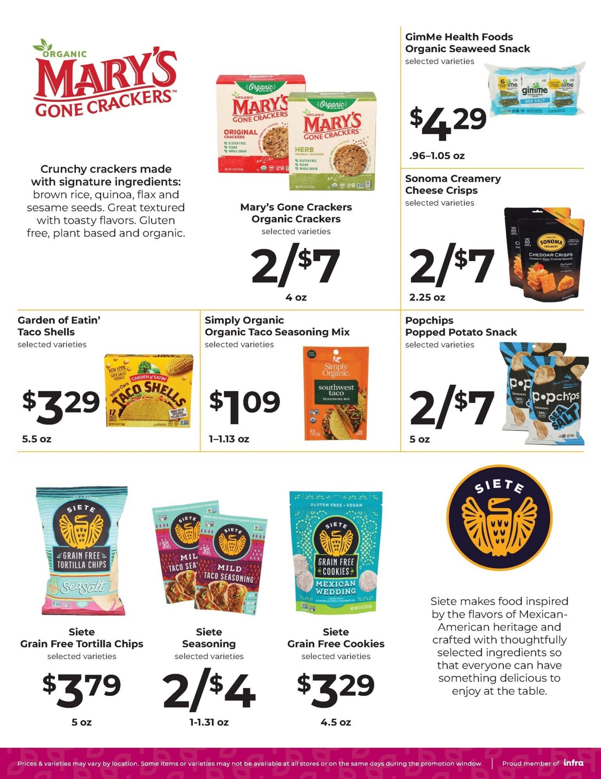 Harvest Market Fort Bragg Monthly Specials Weekly Ad September 8 - 22, 2026