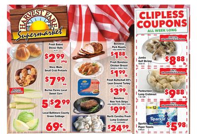 Harvest Fare (Fallston, MD) Weekly Ad September 16 - 22, 2026