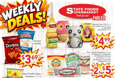 State Foods Supermarket (Parlier, CA) Weekly Ad September 16 - 22, 2026