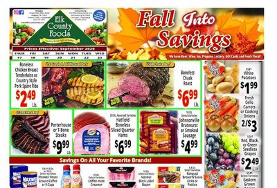 Elk County Foods Weekly Ad September 17 - 23, 2026
