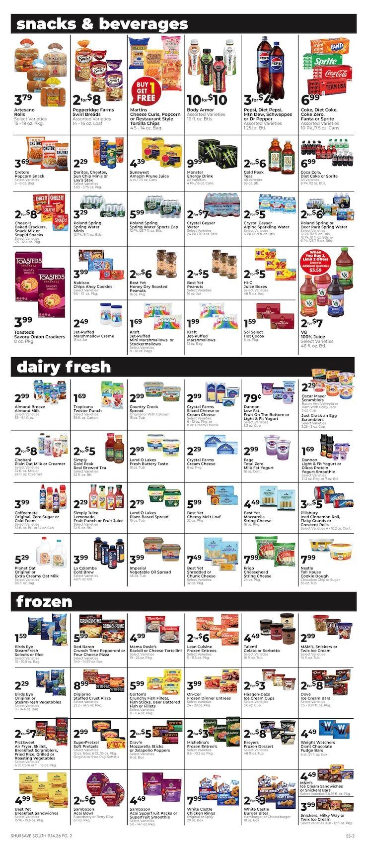 Valley Hometown Market Weekly Ad September 17 - 23, 2026
