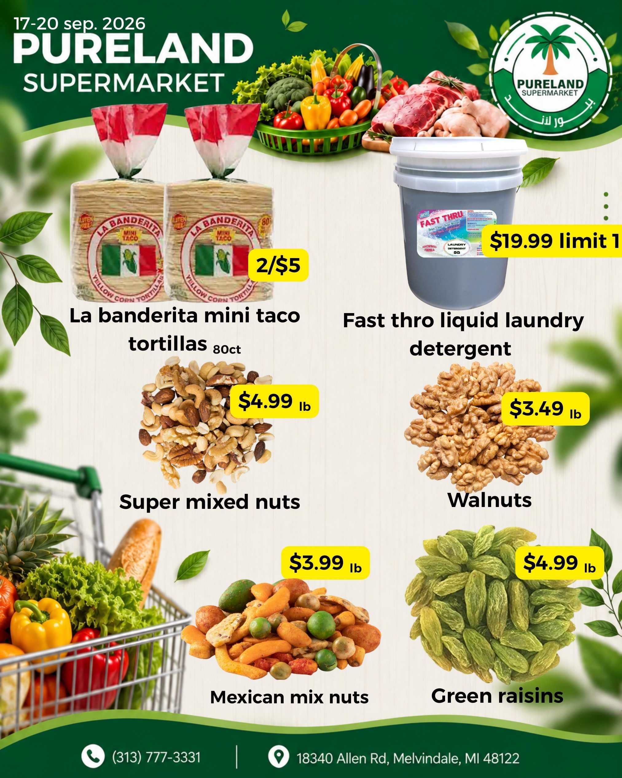 Pureland Supermarket Weekly Ad September 17 - 23, 2026