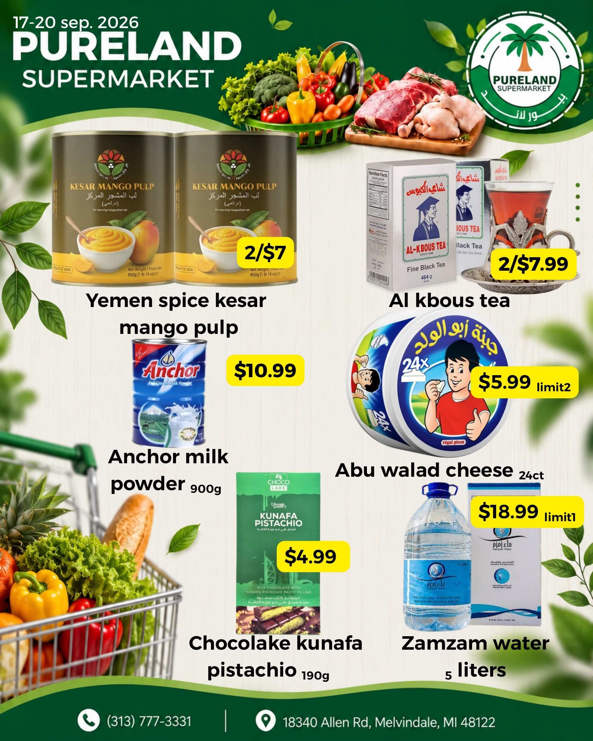 Pureland Supermarket Weekly Ad September 17 - 23, 2026