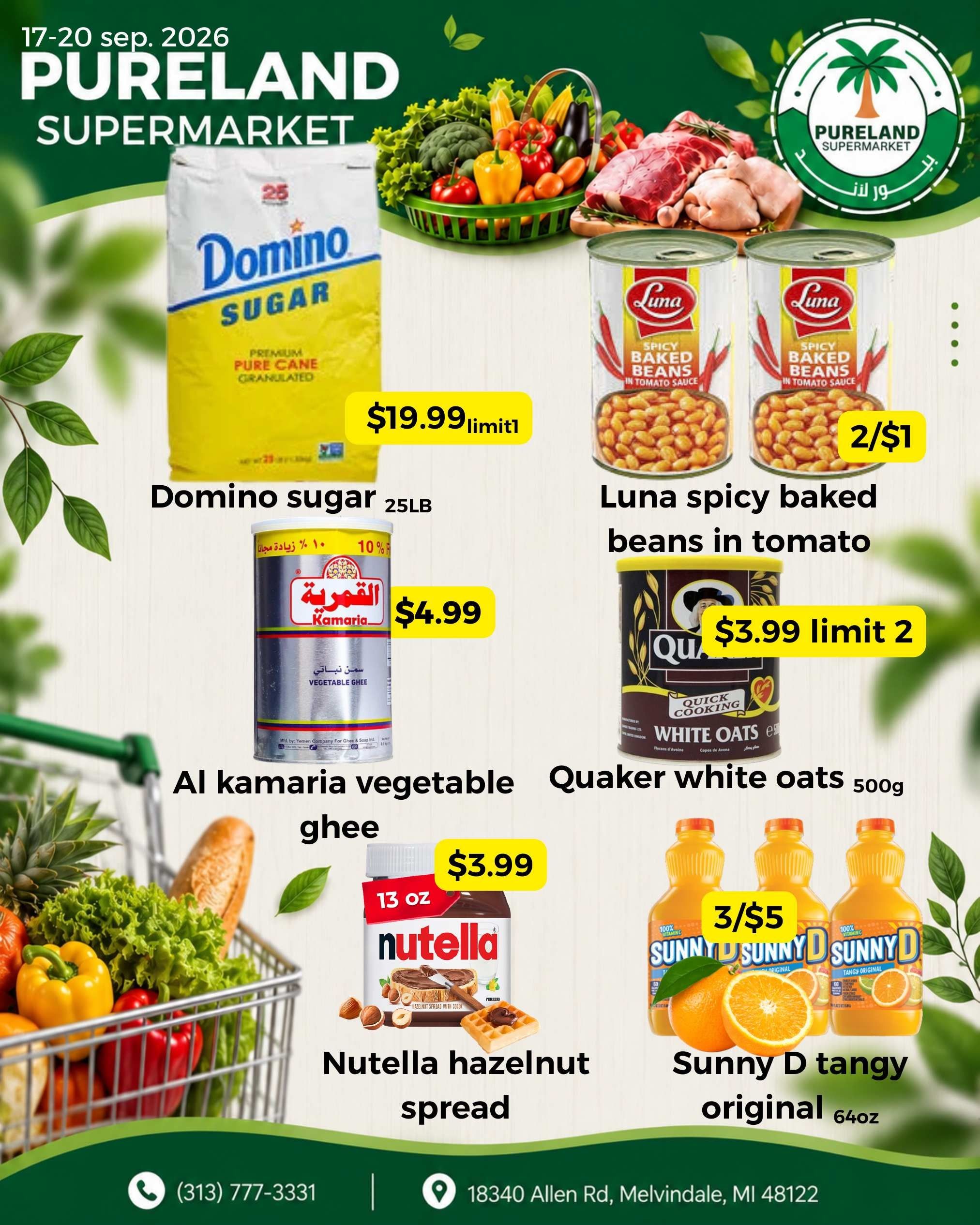 Pureland Supermarket Weekly Ad September 17 - 23, 2026