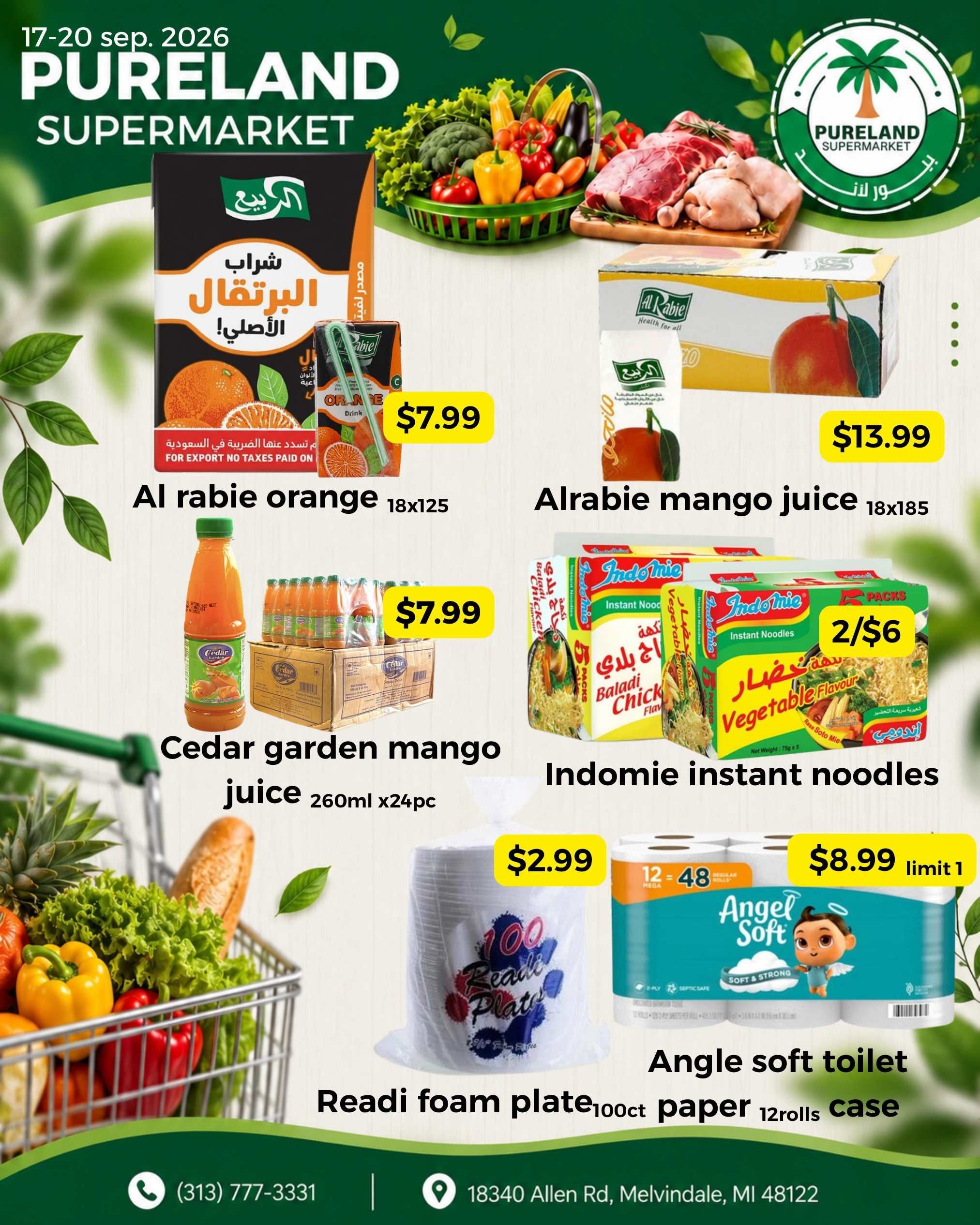 Pureland Supermarket Weekly Ad September 17 - 23, 2026