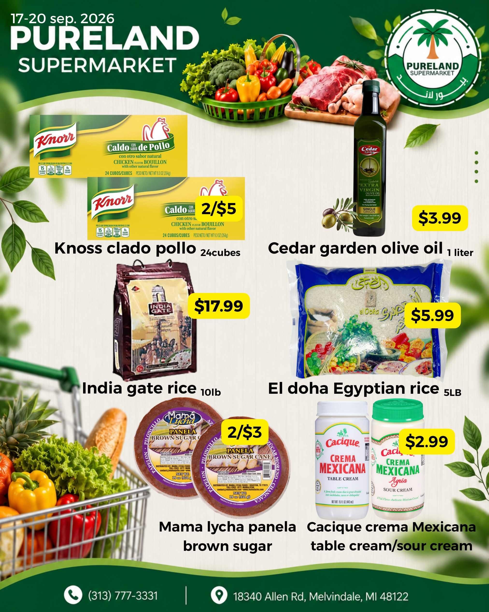 Pureland Supermarket Weekly Ad September 17 - 23, 2026