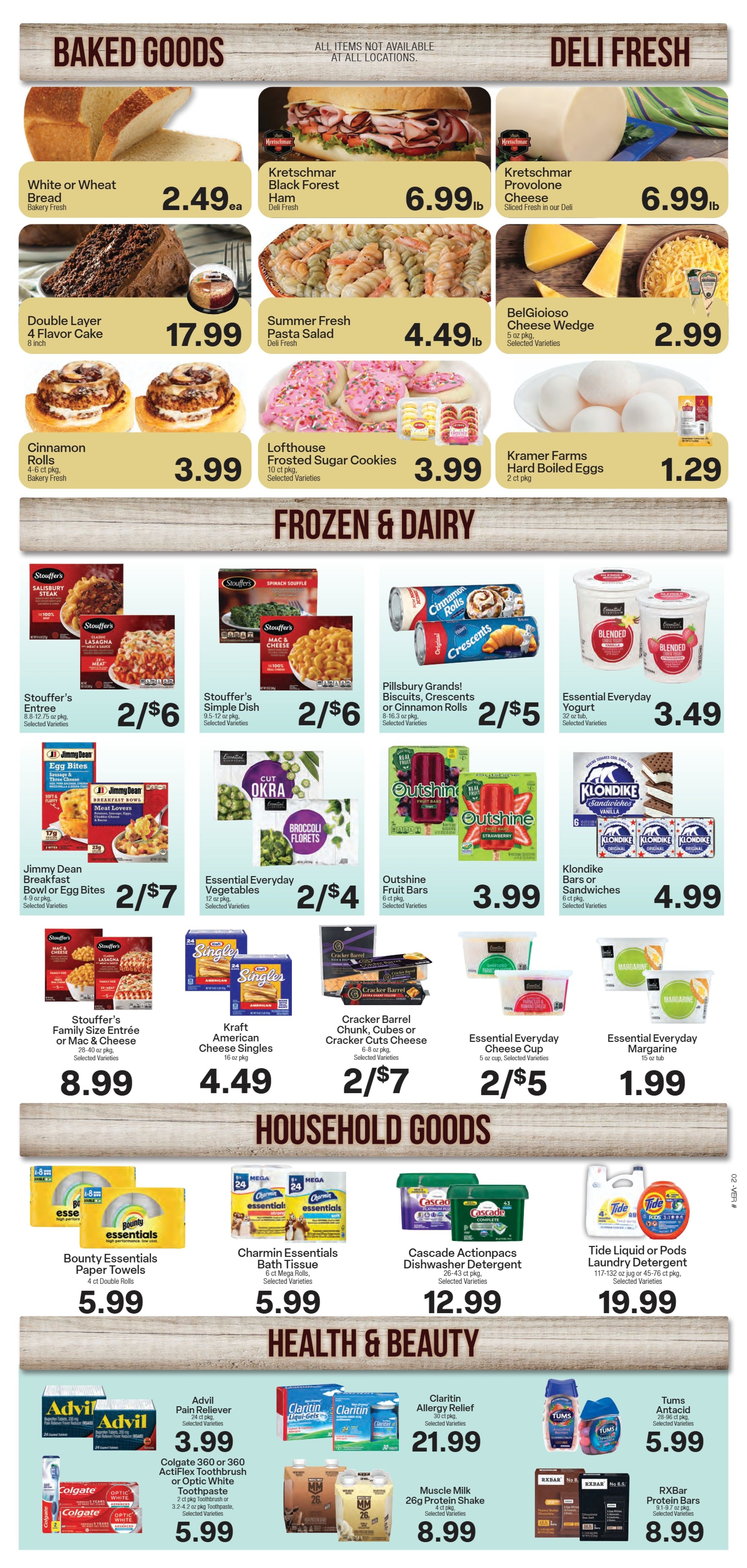 Chamberlain Food Center Weekly Ad September 16 - 22, 2026