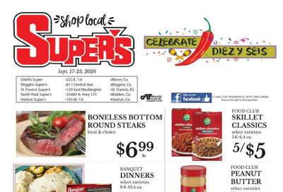 Odell's Super's Weekly Ad September 17 - 23, 2026