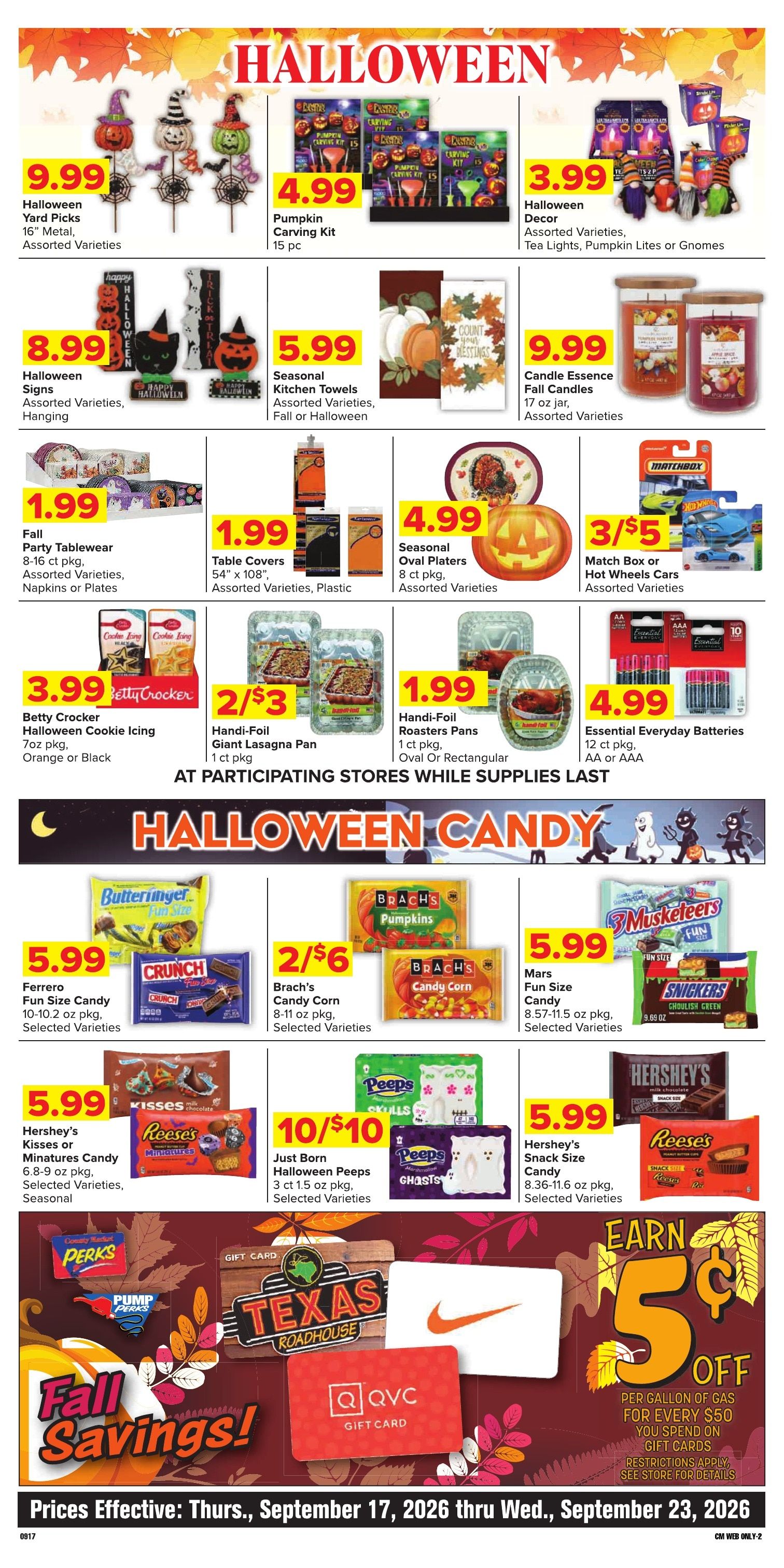Grove City County Market Weekly Ad September 17 - 23, 2026