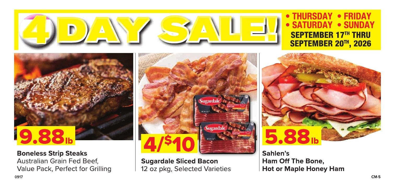 Grove City County Market Weekly Ad September 17 - 23, 2026
