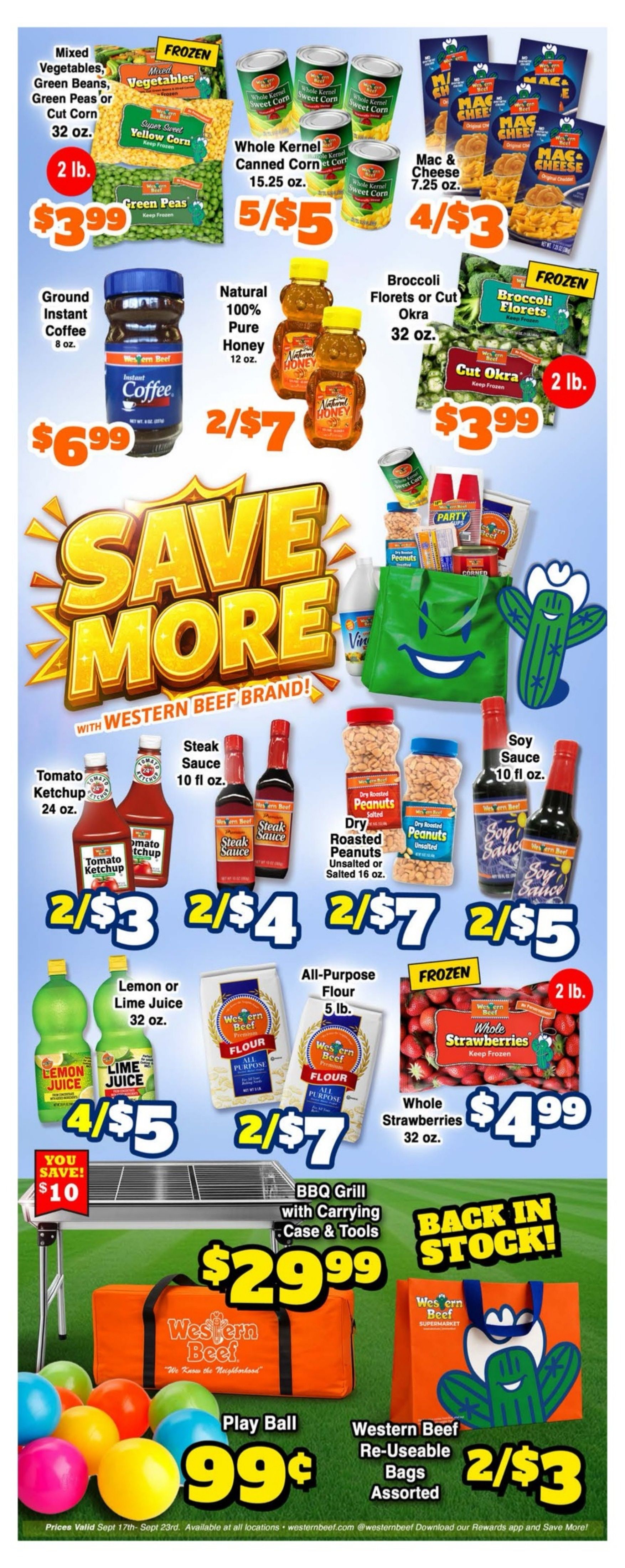 Western Beef Weekly Ad September 17 - 23, 2026