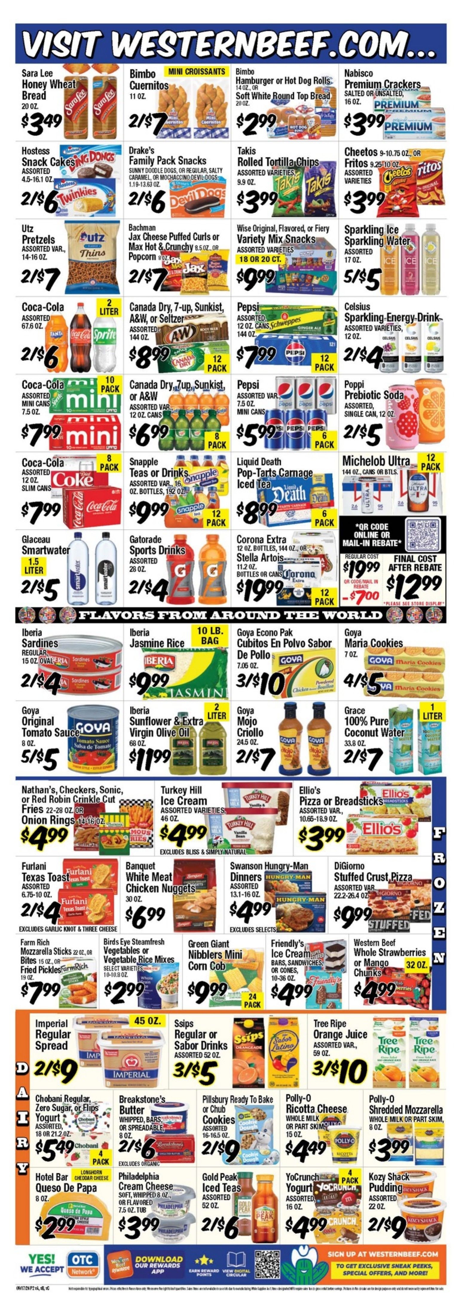 Western Beef Weekly Ad September 17 - 23, 2026