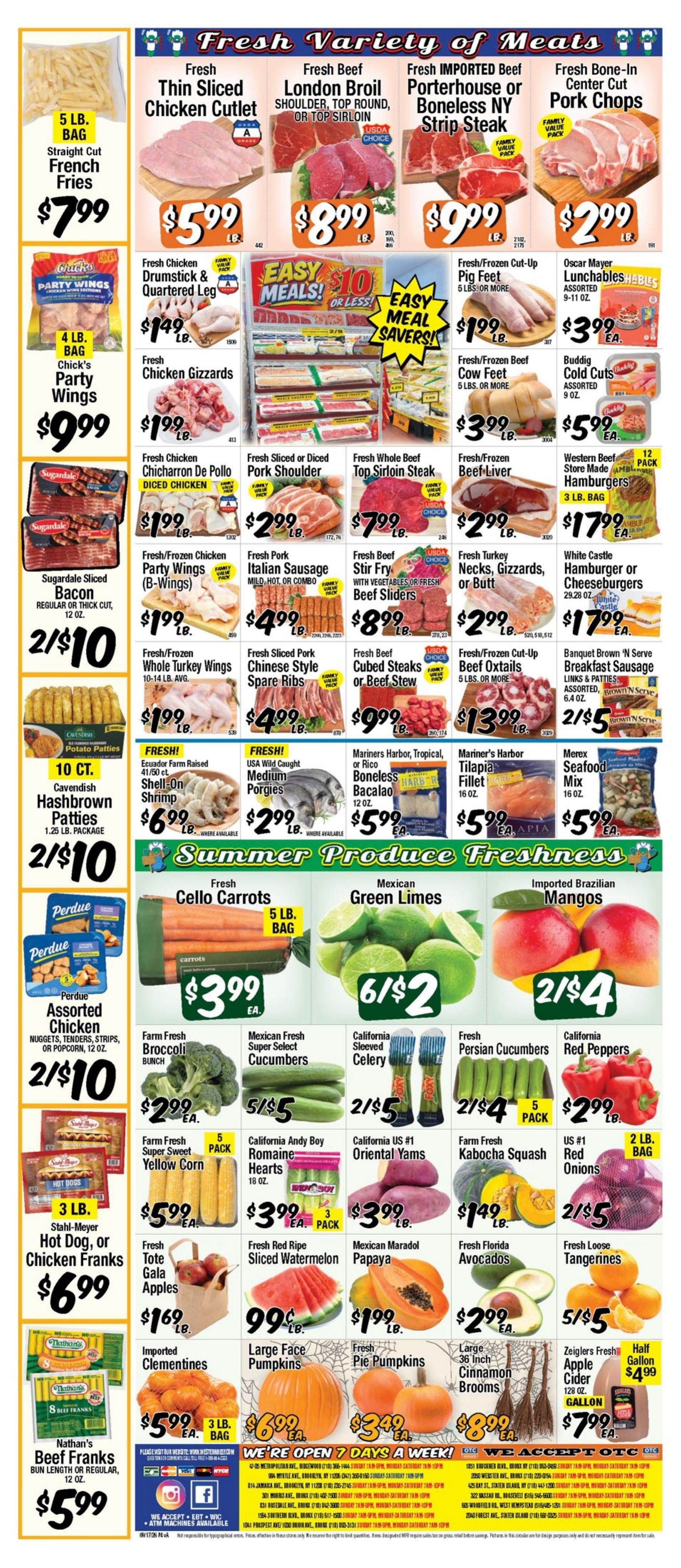 Western Beef Weekly Ad September 17 - 23, 2026