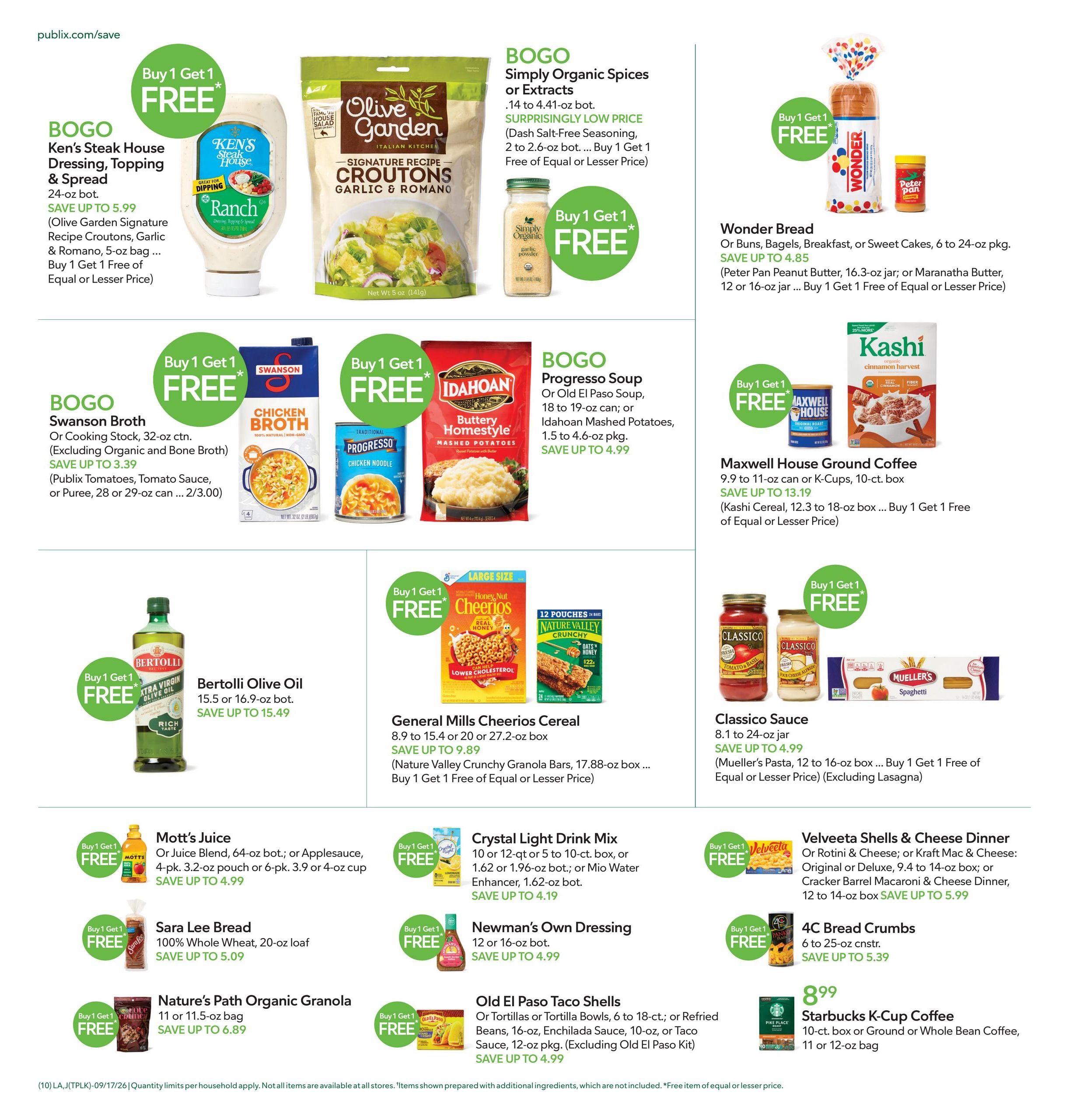 Publix (Cape Coral Area, FL) Weekly Ad September 17 - 23, 2026
