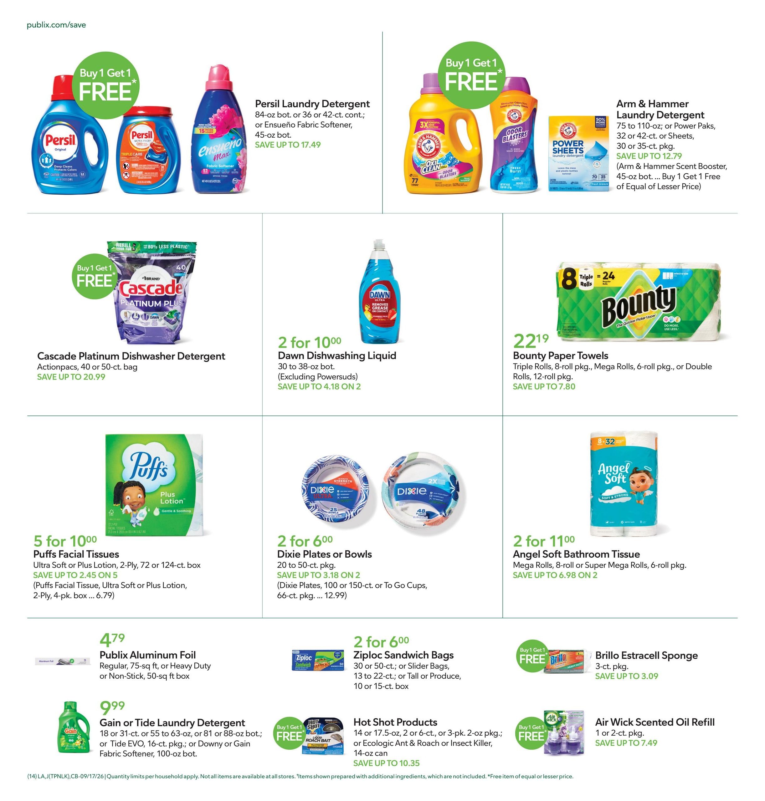 Publix (Cape Coral-St. Petersburg Area, FL) Weekly Ad September 17 - 23, 2026