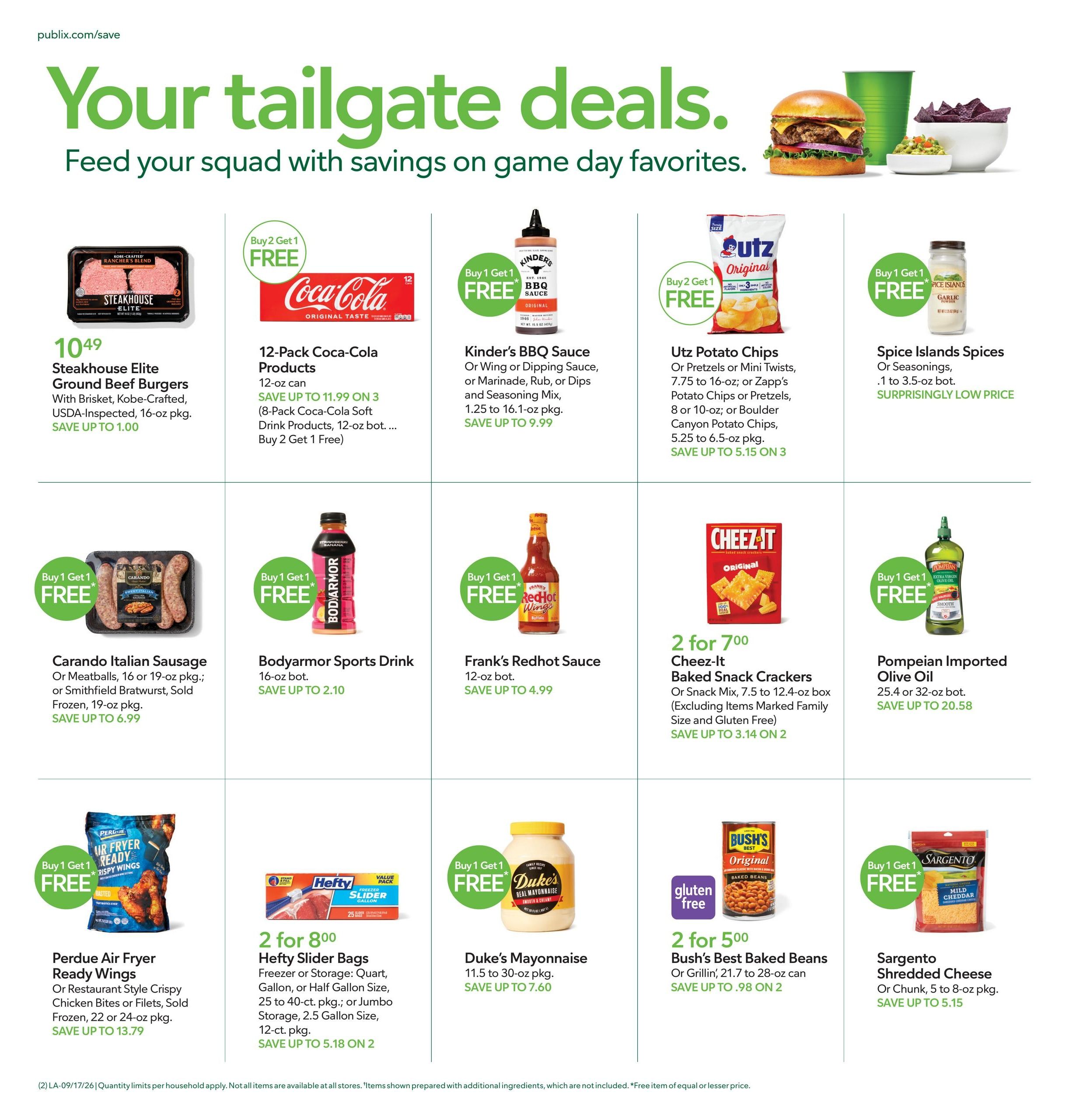 Publix (Cape Coral-St. Petersburg Area, FL) Weekly Ad September 17 - 23, 2026