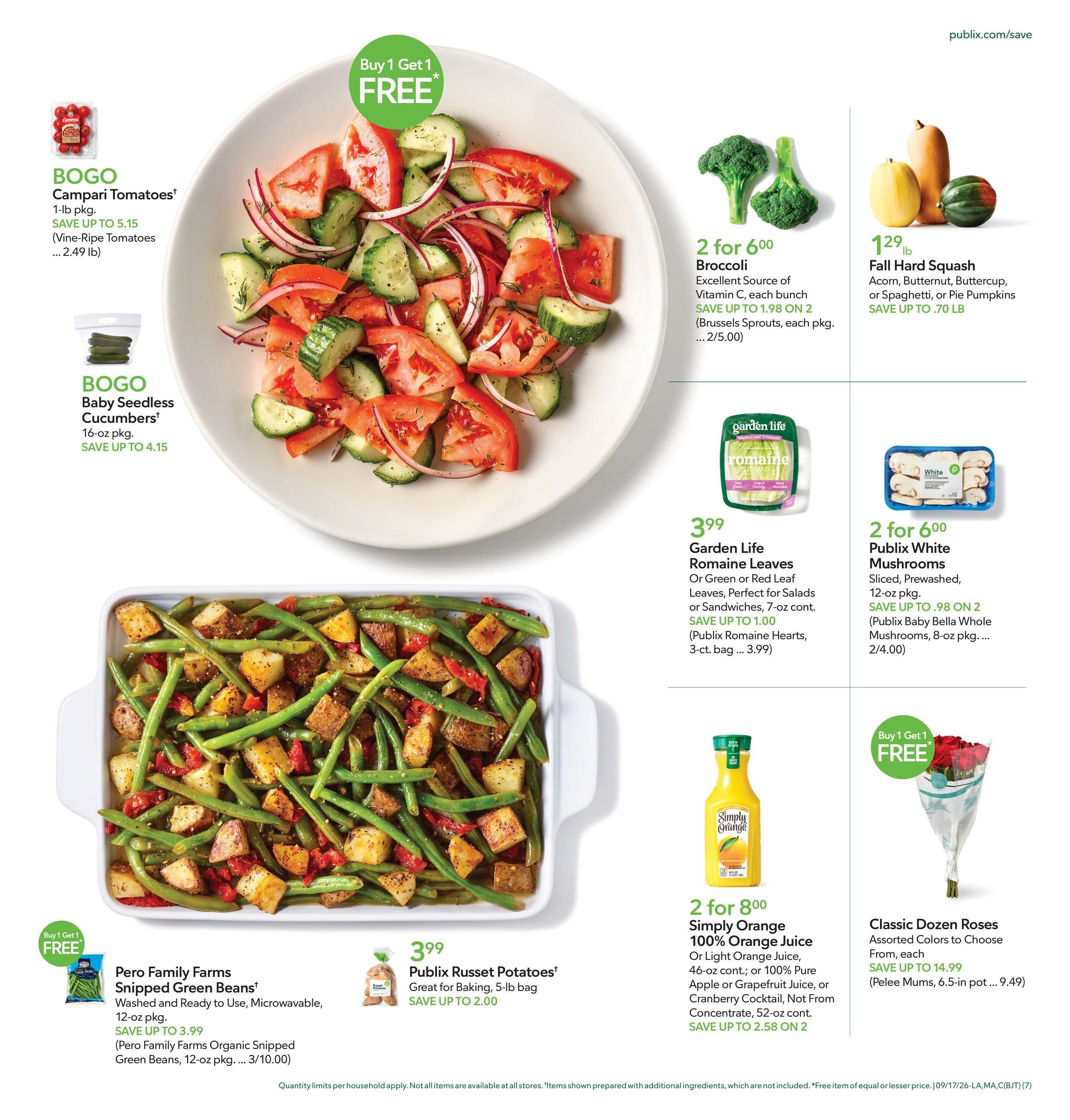 Publix (Cape Coral Area, FL) Weekly Ad September 17 - 23, 2026