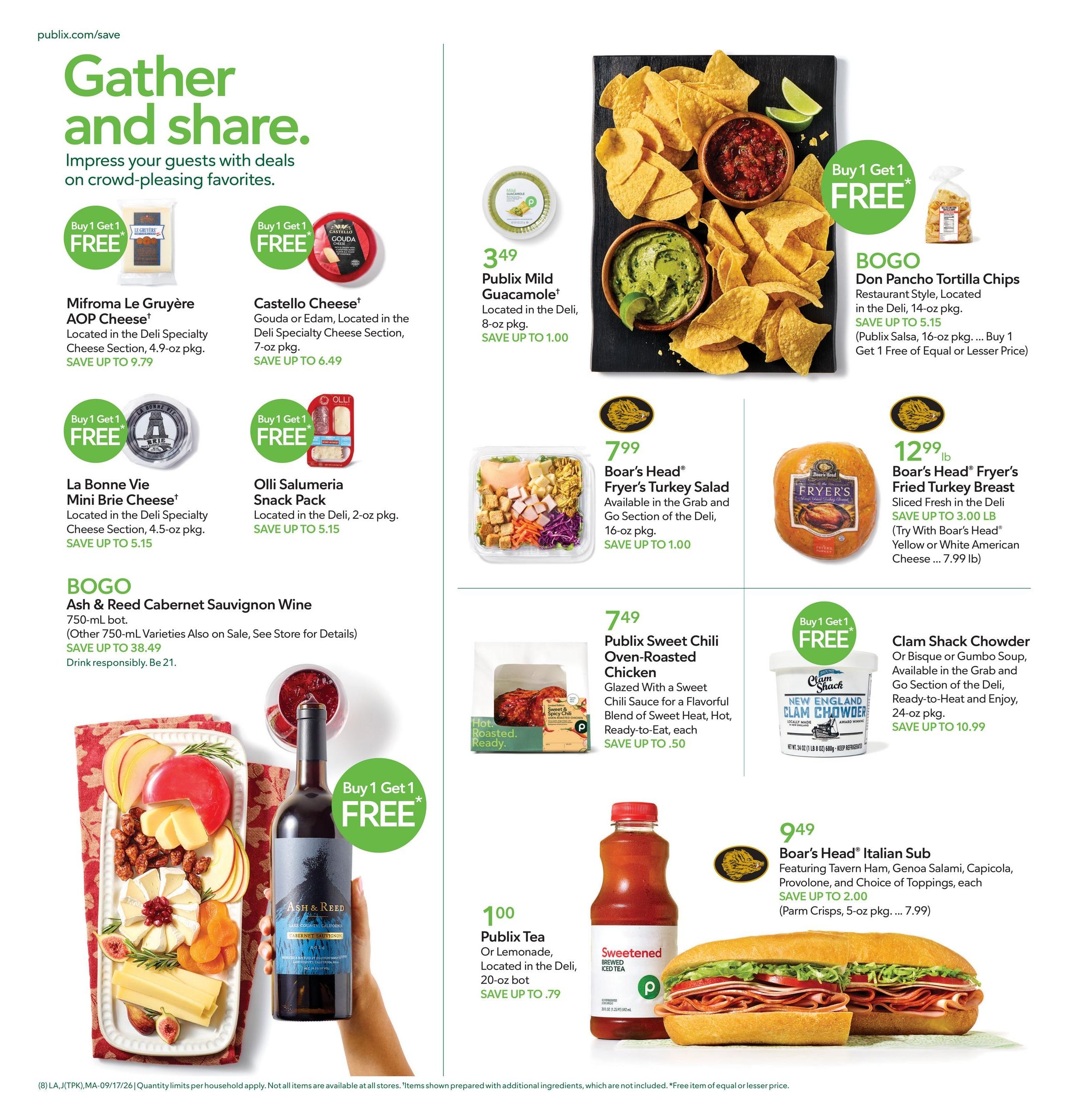 Publix (Cape Coral Area, FL) Weekly Ad September 17 - 23, 2026