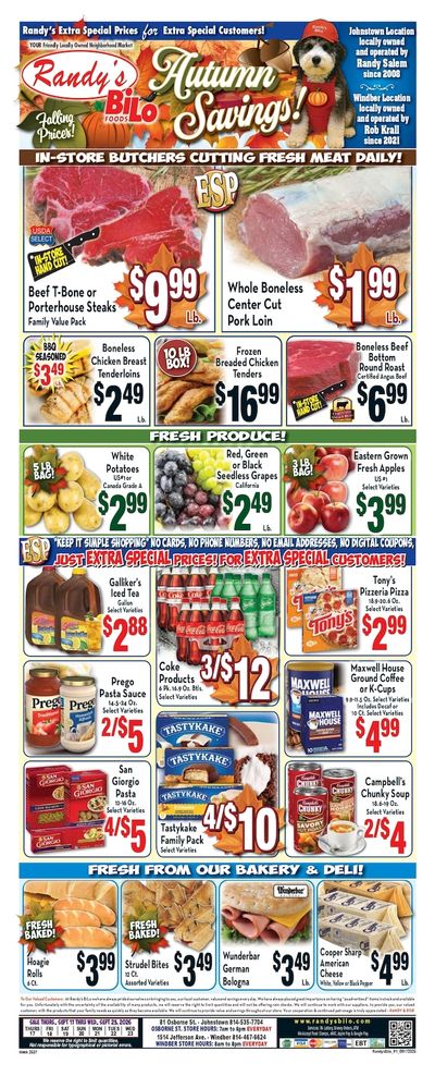 Randy's BiLo Weekly Ad September 17 - 23, 2026